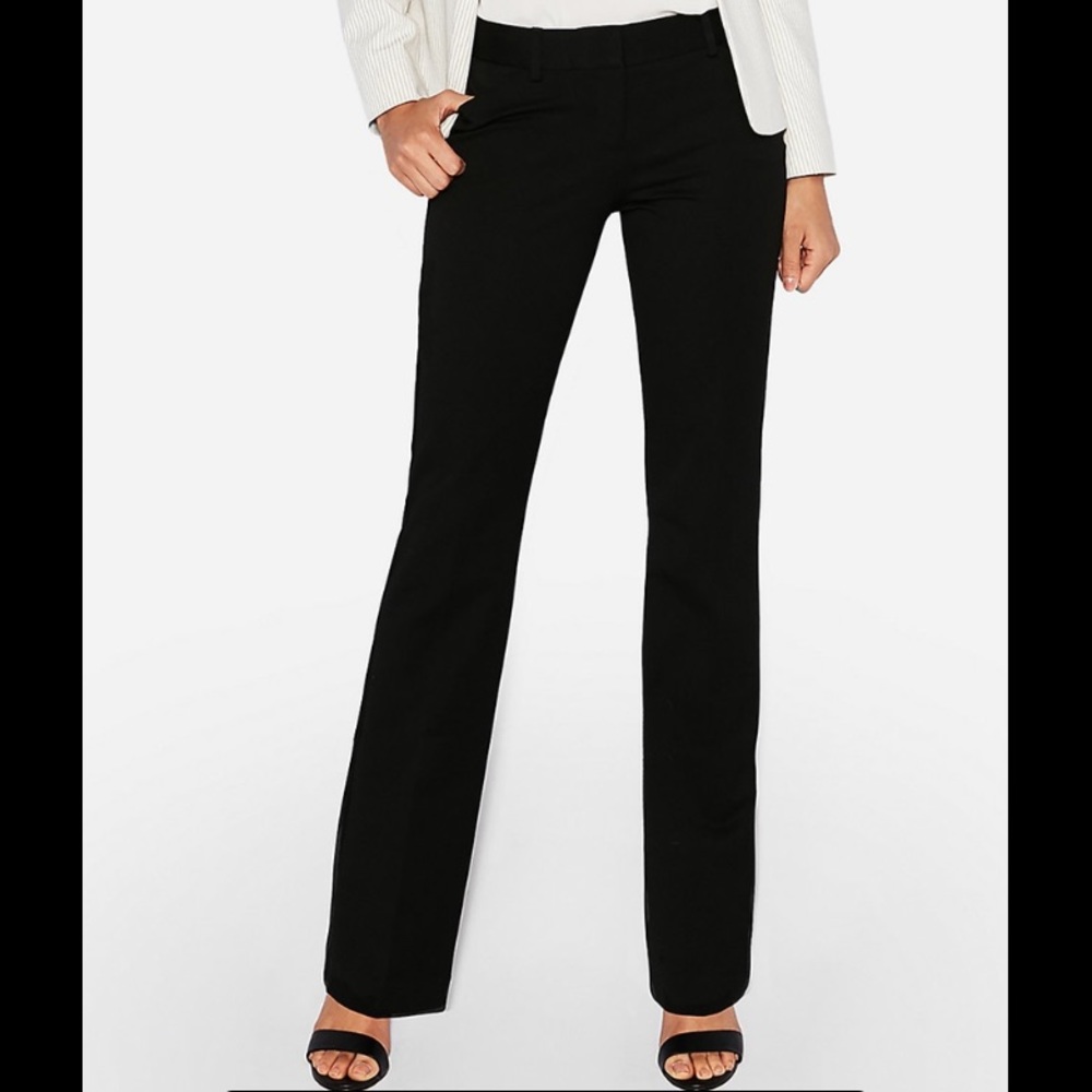 Express Editor Black Dress Pants